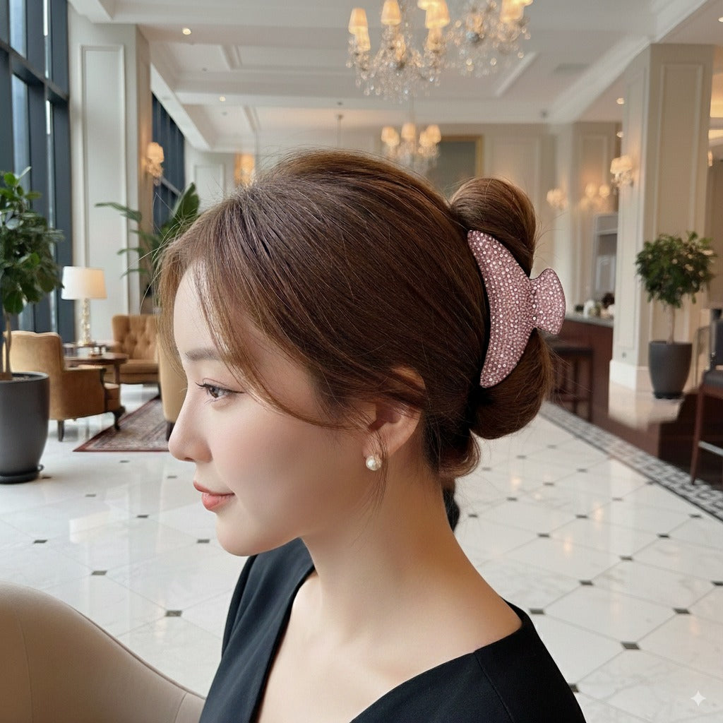 claw clips, size guide, hair styling tips
