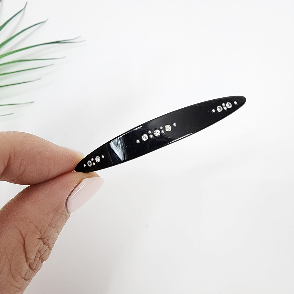 Laurence Slim Oval Bobby Pin 2.3 in – Cubic, French Pin, for Bangs