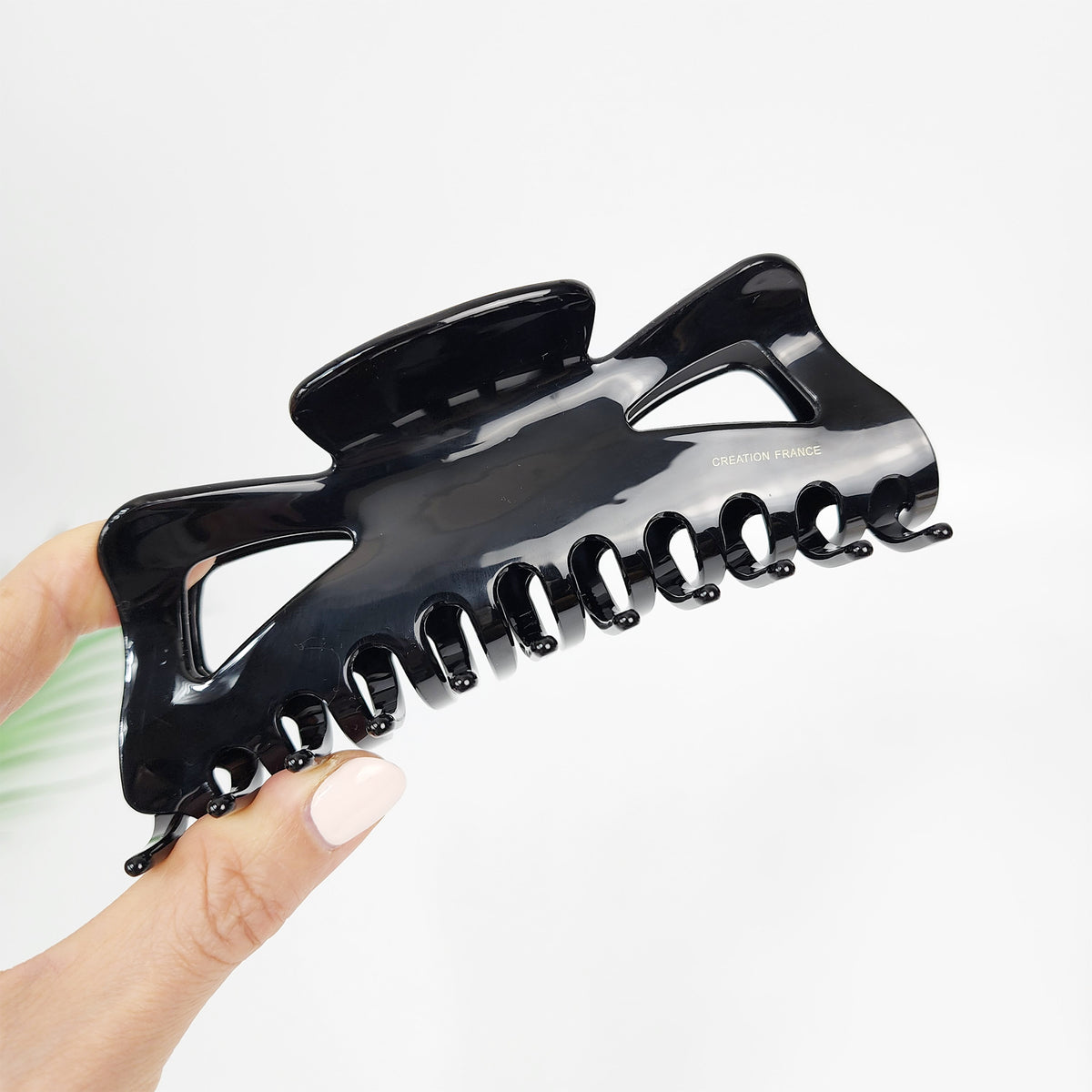 Butterfly Jumbo Hair Claw Clip – 5 Black