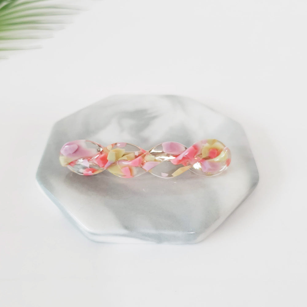 Twist Mini Hair Barrette 2.8 in – 2 Jello Party