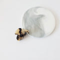 Half Moon Small Hair Claw Clip 2.8 in – Mini (1.4 in) / 1 Leopard Beige