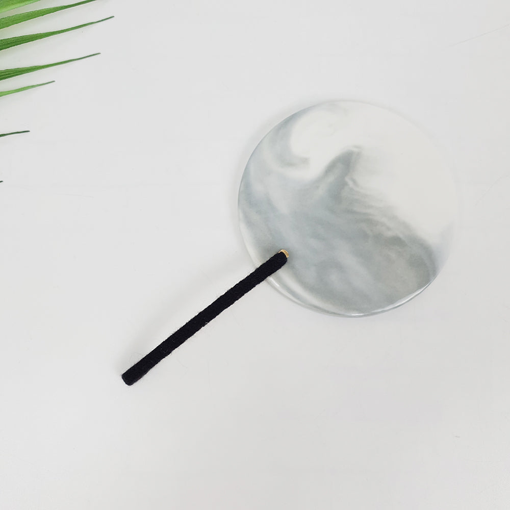 Yarn-Wrapped Long Bobby Pin 3.3 in – 10 Black