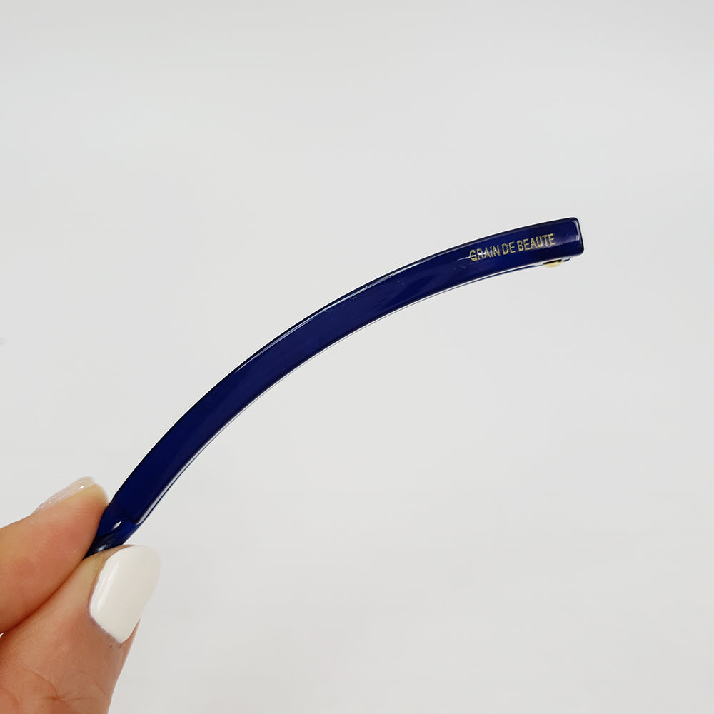 Slim Comb Small Banana Clip 3.1 in – 14 Navy