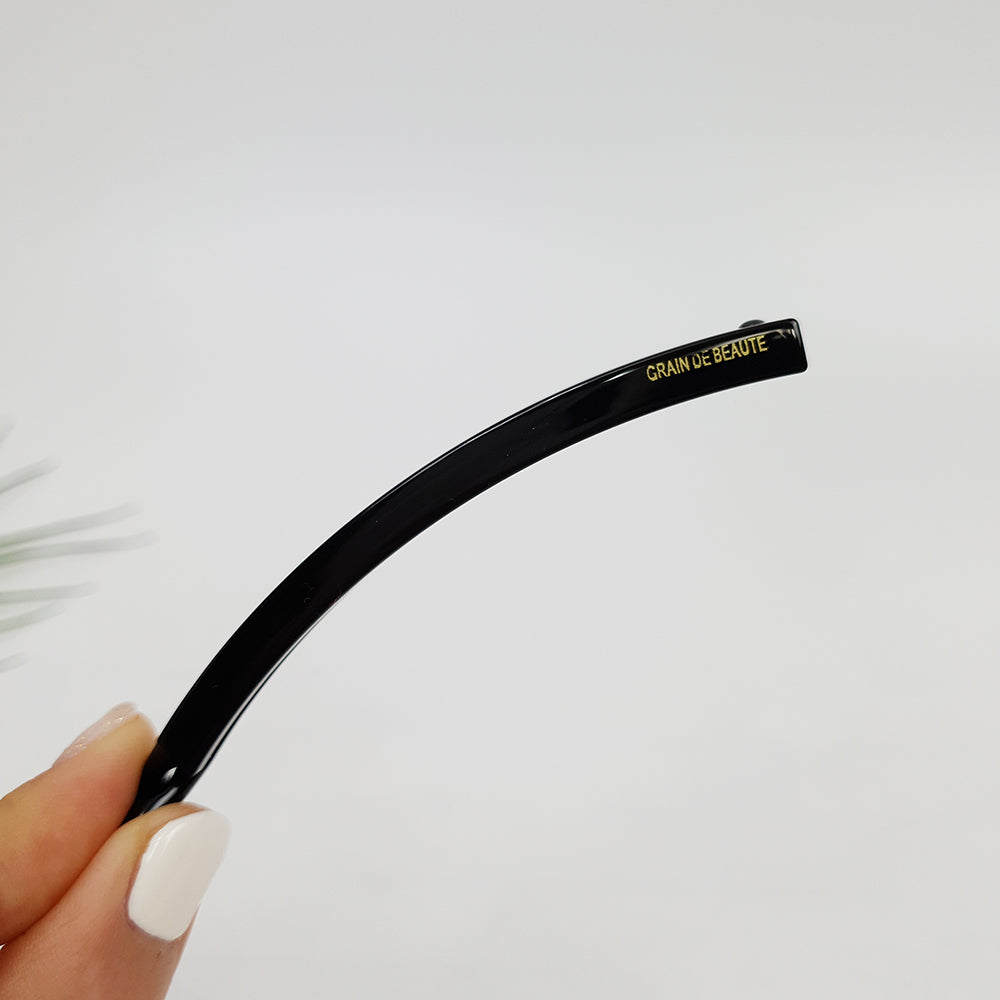Slim Comb Small Banana Clip 3.1 in – 19 Black