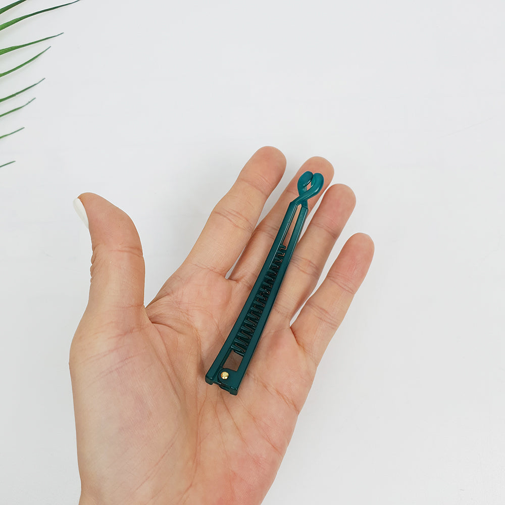 Slim Comb Small Banana Clip 3.1 in – Solid, Light Hold, French-style