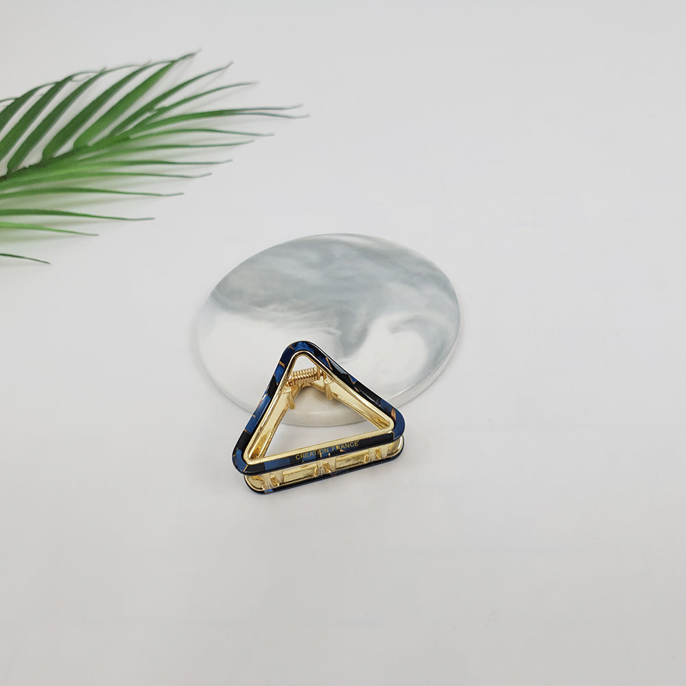Triangle Mini Hair Claw Clip 2.0 in – 14 Art Navy