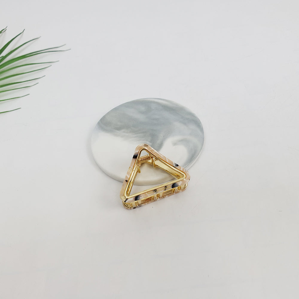 Triangle Mini Hair Claw Clip 2.0 in – 22 Art Ivory