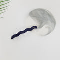 Zigzag Long Bobby Pin 3.3 in – 4 Navy