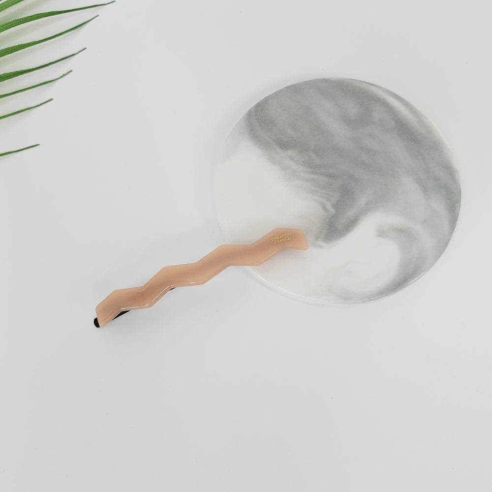 Zigzag Long Bobby Pin 3.3 in – 7 Peach