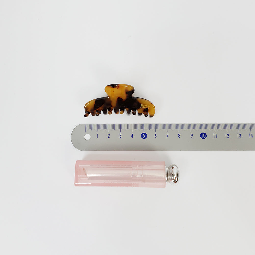 Daol Handle Mini Hair Claw Clip 2.3 in – Tortoise Shell, French-style