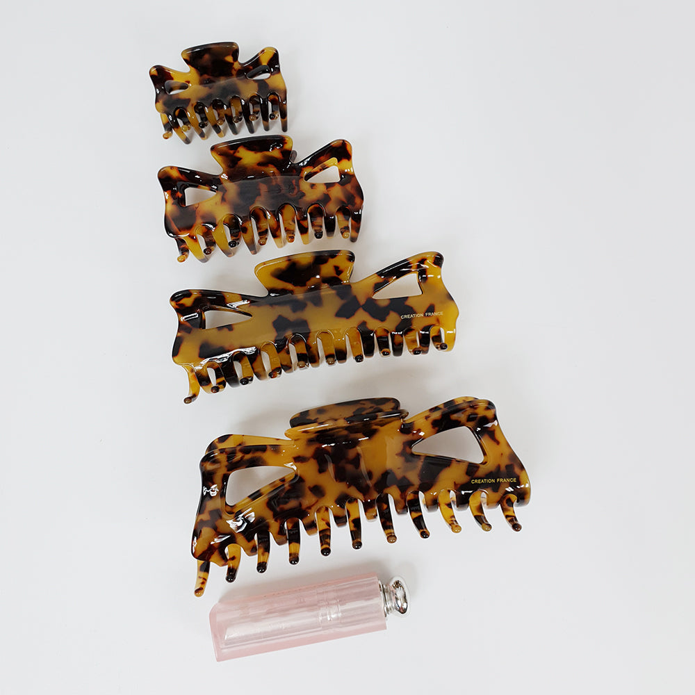 Butterfly Jumbo Hair Claw Clip 5.3 in – Tortoise Shell, French-style