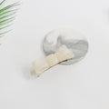 Bow Tie Hair Barrette 3.5 in – 1 Aurora White