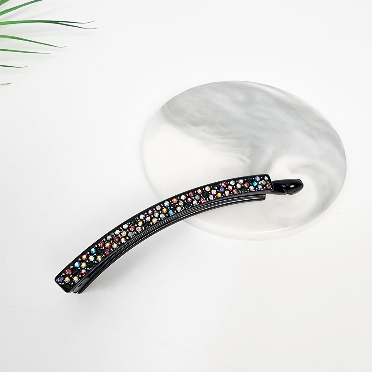 Slim Small Banana Clip 3.9 in – 8 Multi Festival