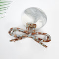 Gift Bow Large Hair Claw Clip 4.6 in – 1 Sugar Mint