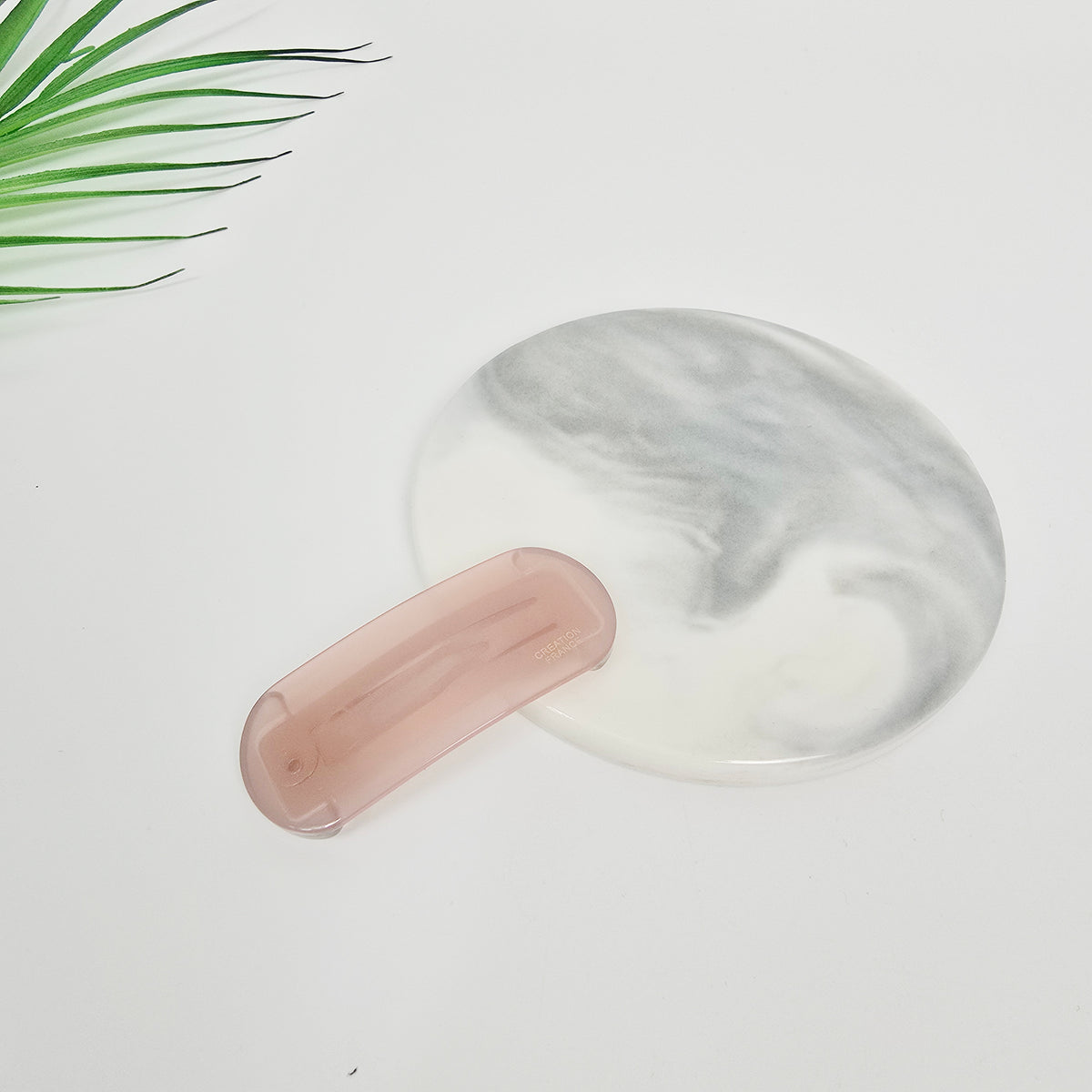 Rounded Square Snap Clip 2.2 in – 7 Pure Indie Pink