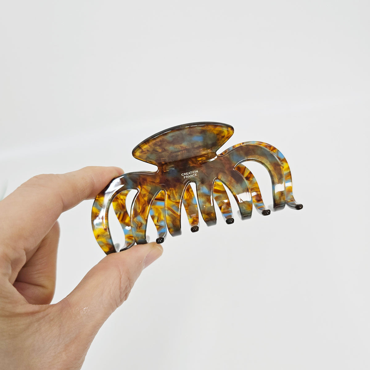 Volume Medium Hair Claw Clip 3.9 in – 4 Brown Mint