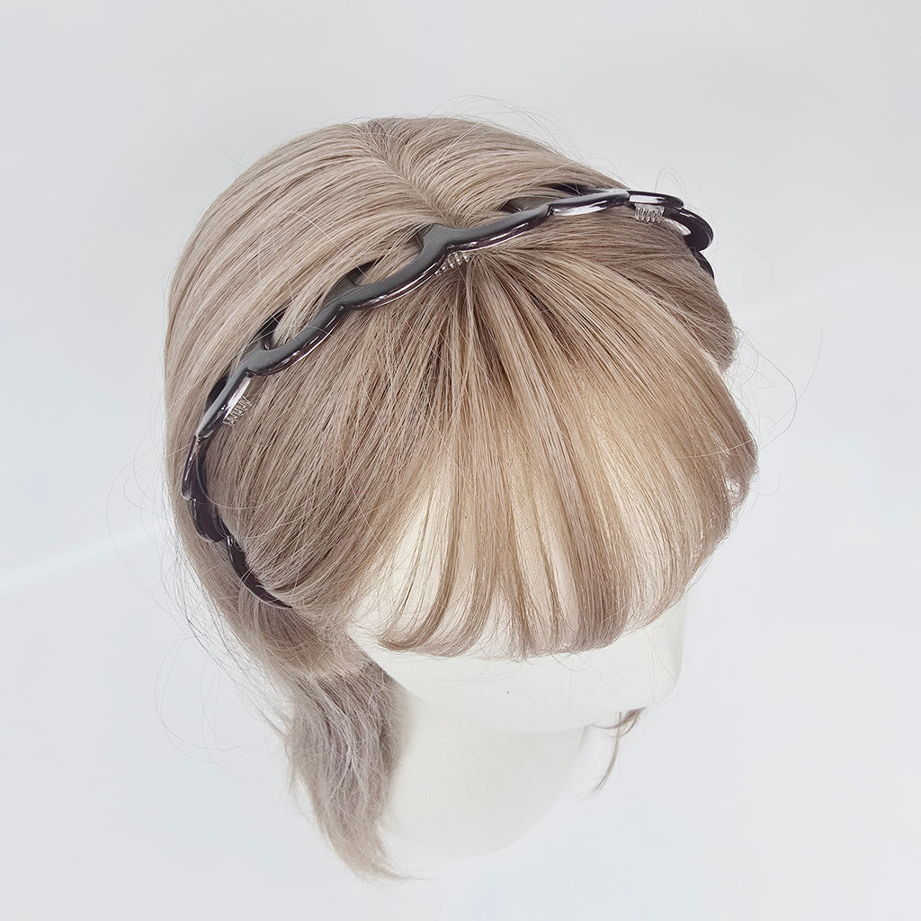 Wave Comb Wide Headband 1.4 in wide – Solid, Non-Slip, French-style
