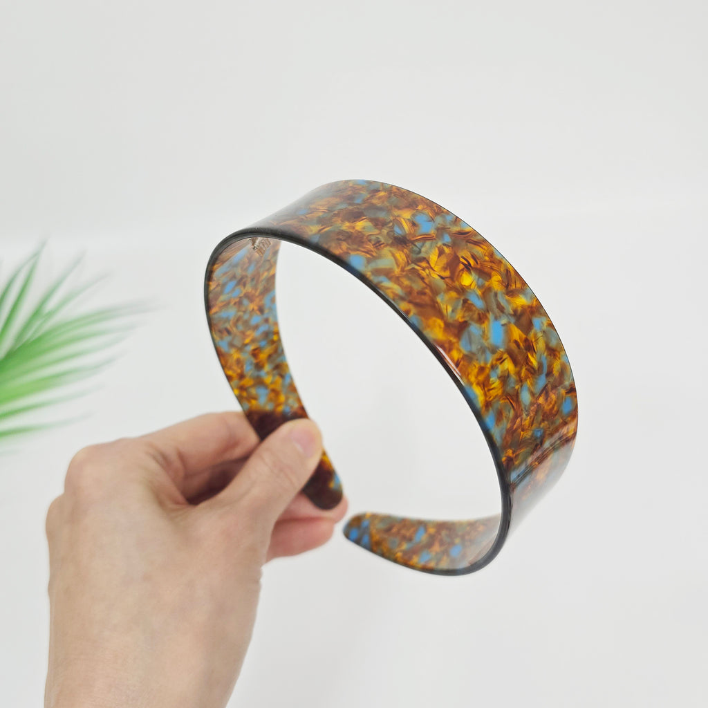 Basic Wide Headband 1.4 in wide – Marble, Solid, French-style, New Colors