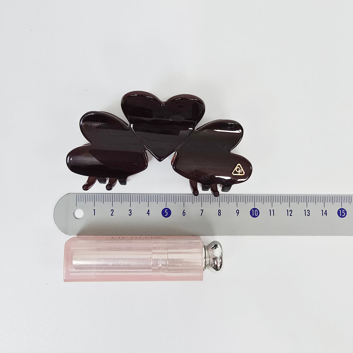 Clover Medium Hair Claw Clip 3.7 in – Tortoise Shell, French-style