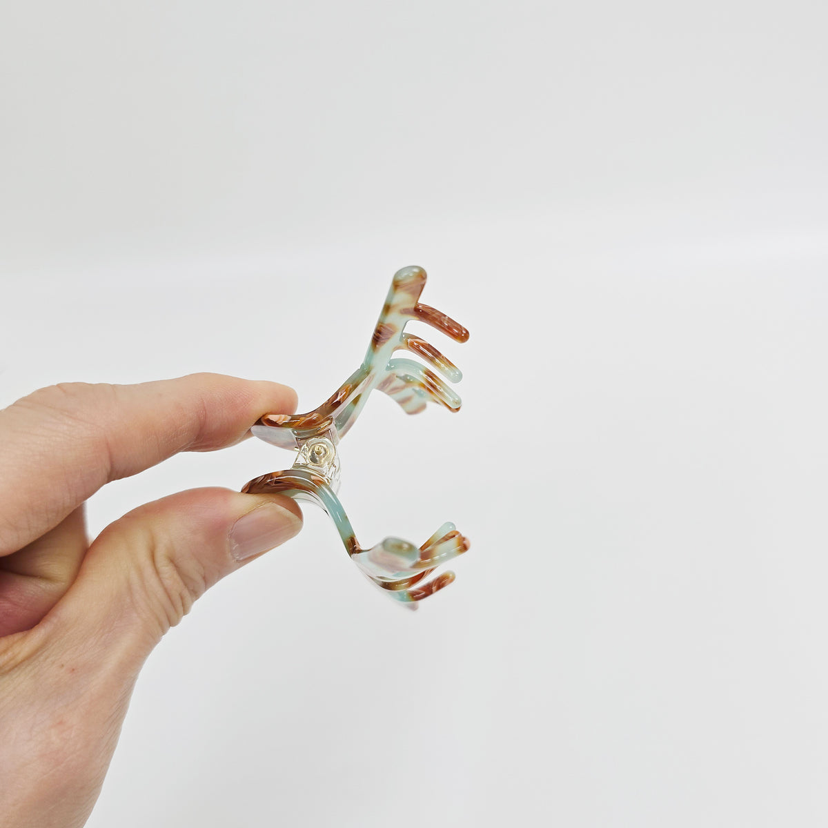 Twist Small Hair Claw Clip 2.8 in – Solid & Clear, French-style, New Colors