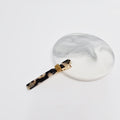 Slim Ring Alligator Hair Clip 2.4 in – Tortoise Shell, Solid, French-style