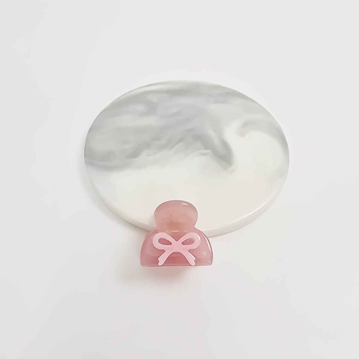 Bow Extra Mini Hair Claw Clip 1.0 in – Tortoise Shell, Clear, French-style