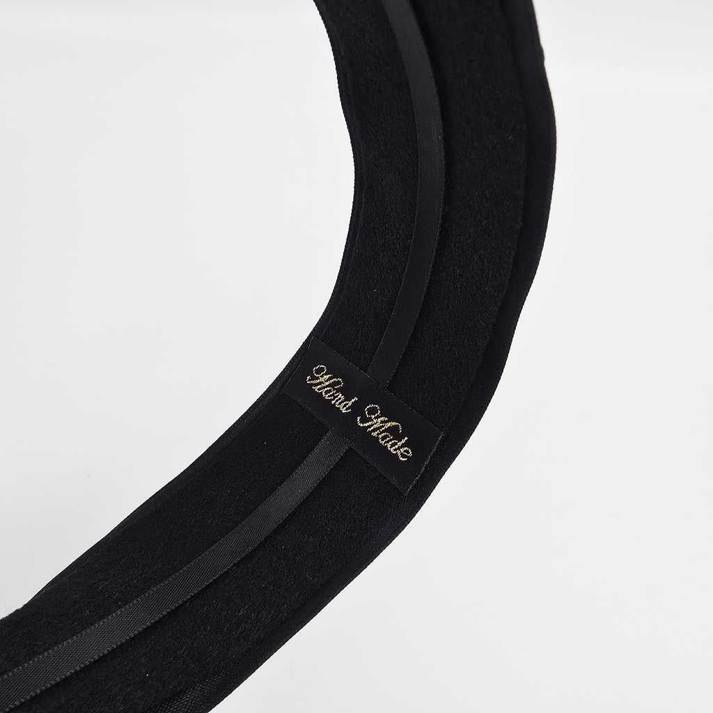 Honeycomb Bead Wide Headband 2.0 in wide – Glass Beads, French-style