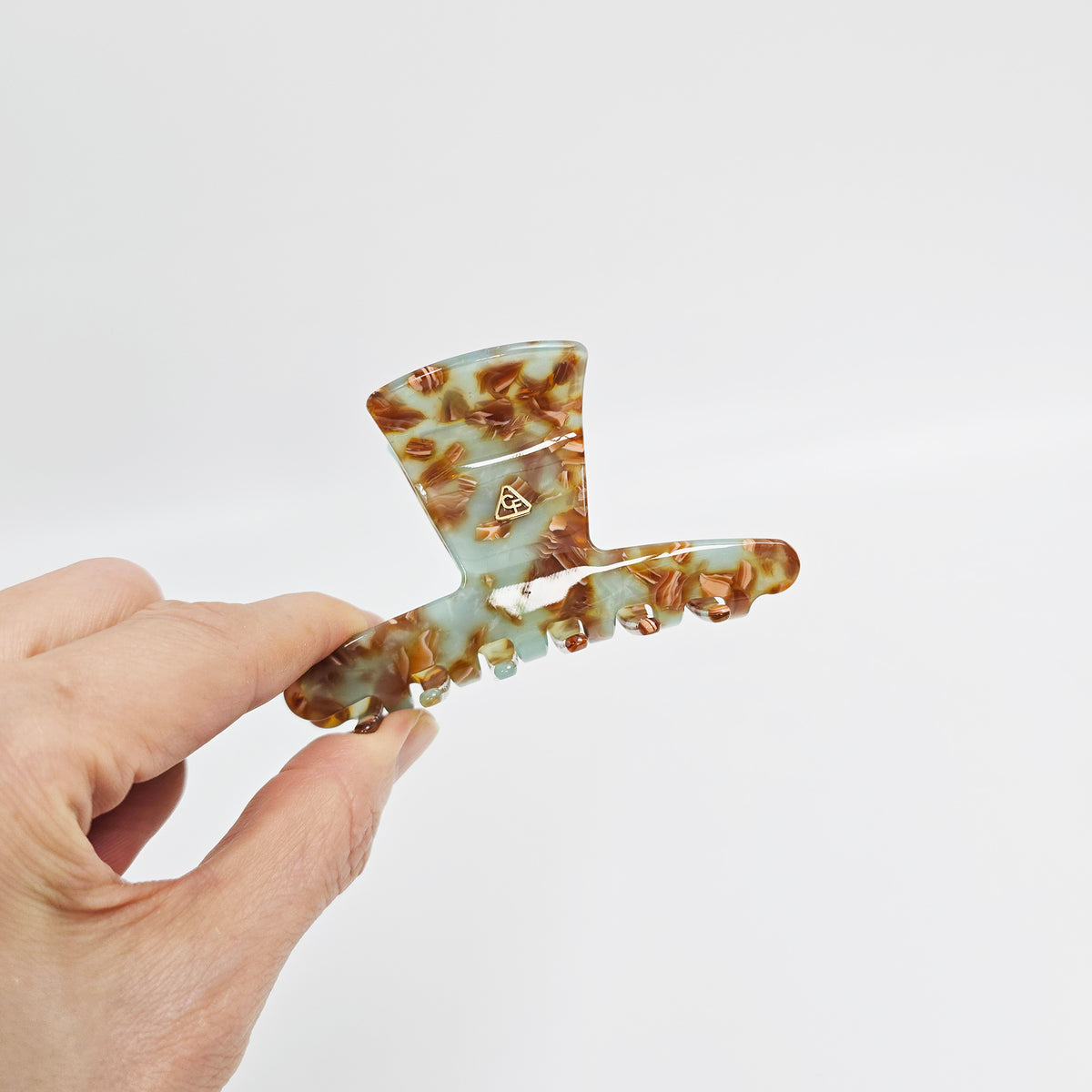 Trapezoid Medium Hair Claw Clip 3.5 in – 3 Sugar Mint
