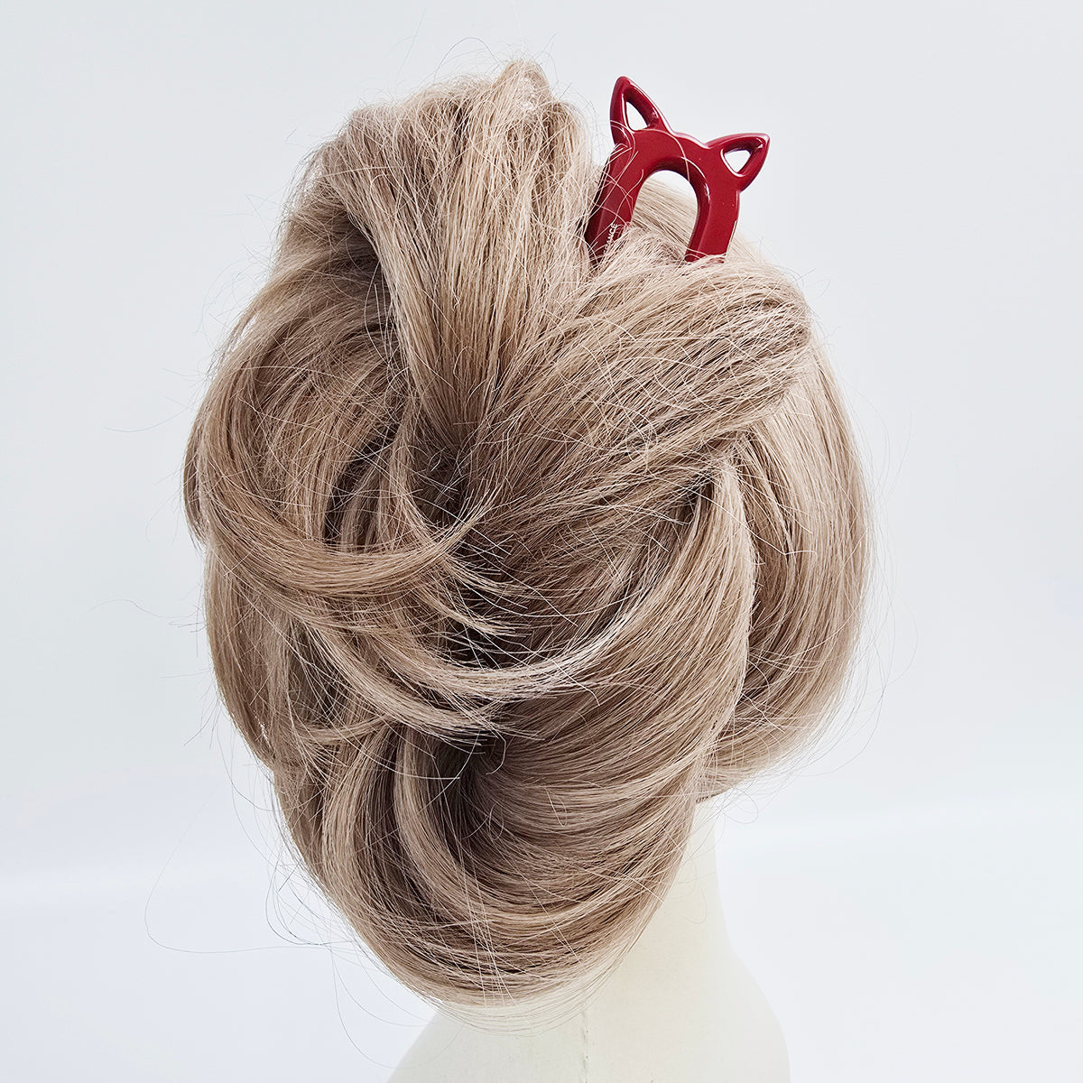 Cat Ear Long U-Shape Hair Stick 5.5 in – Tortoise Shell, French Pin