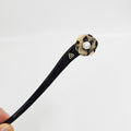 Pansy Pearl Hair Stick 7.1 in – Tortoise Shell, Pastel, French Pin