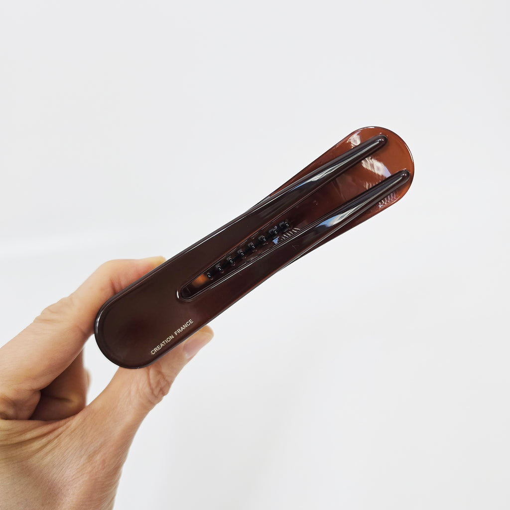 Full Cover Large Alligator Hair Clip 4.7 in – Tortoise Shell, for Updos