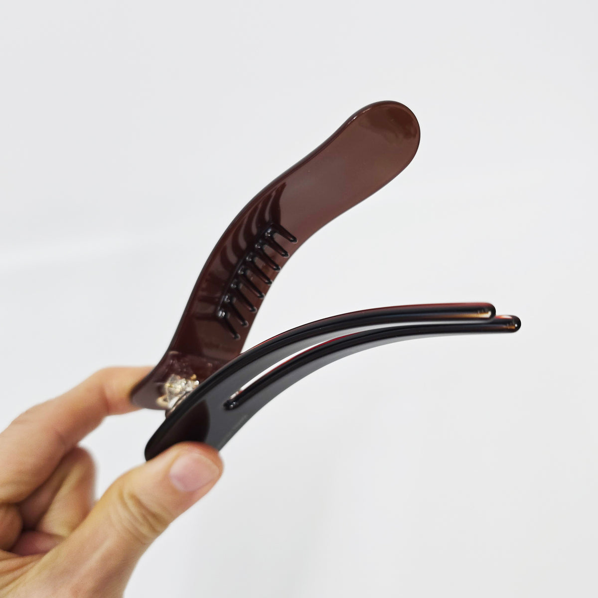 Full Cover Large Alligator Hair Clip 4.7 in – Tortoise Shell, for Updos