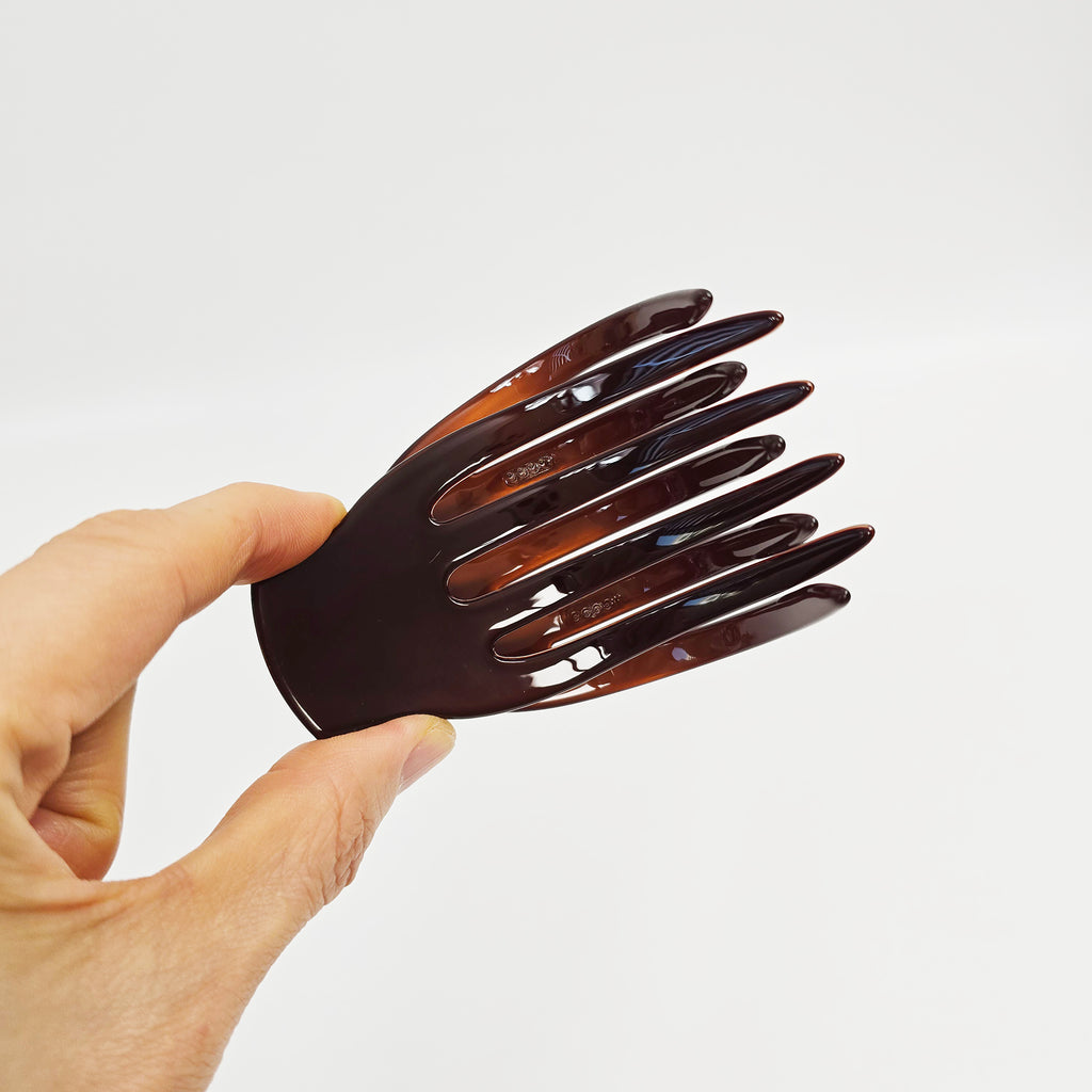 Curved Claw Medium Alligator Hair Clip 3.5 in – Tortoise Shell, for Updos