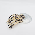 Curved Claw Medium Alligator Hair Clip 3.5 in – Tortoise Shell, for Updos