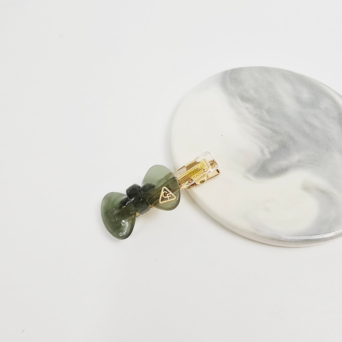 Bow Mini Alligator Hair Clip 2.0 in – Tortoise Shell, Clear, French-style
