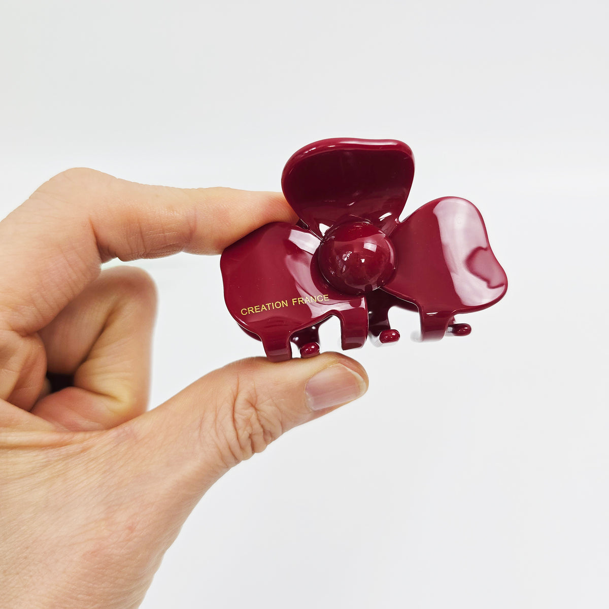 Bloom Mini Hair Claw Clip 2.4 in – Tortoise Shell, Half-Up, French-style