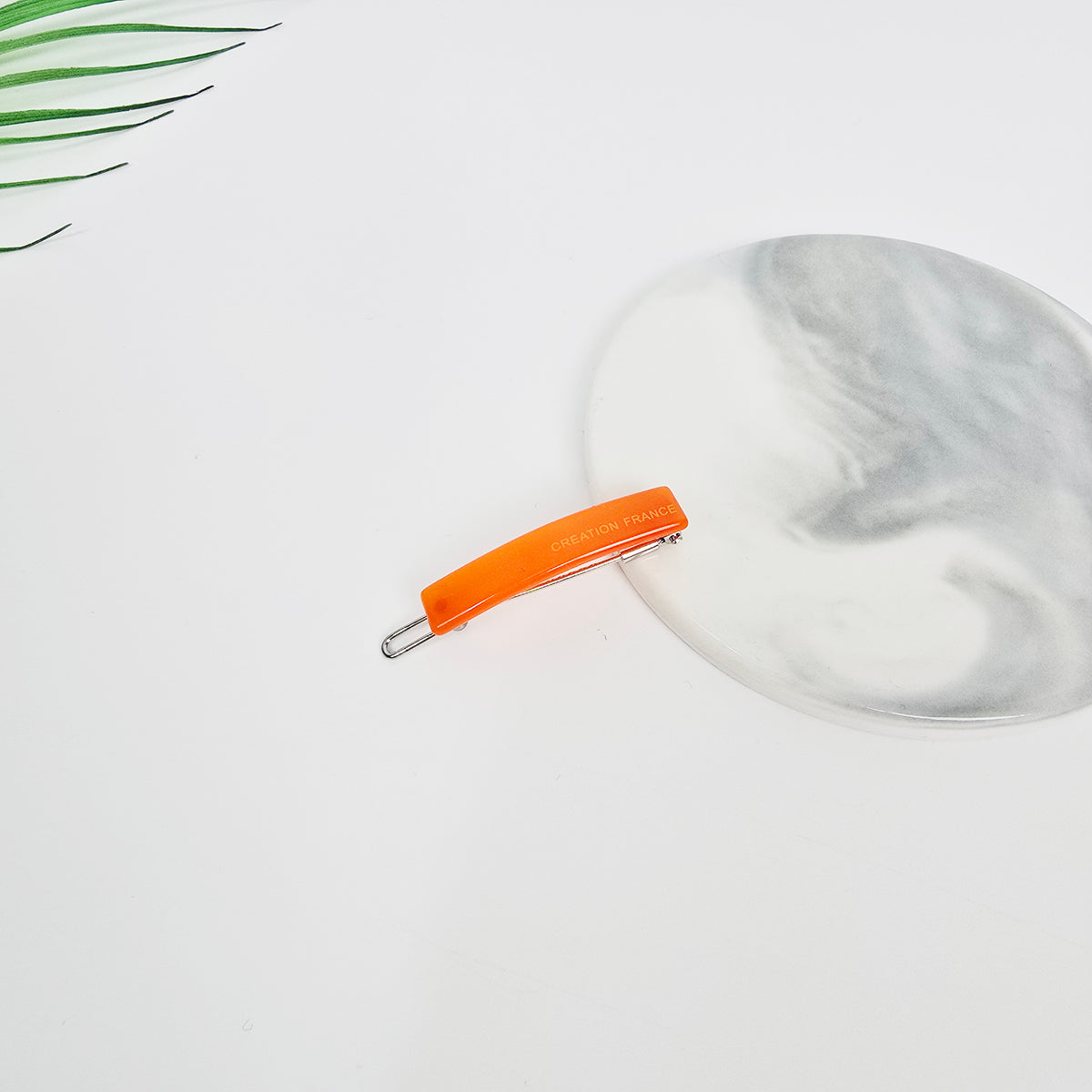 Slim Straight Mini Bobby Pin 1.6 in – 5 Vivid Orange