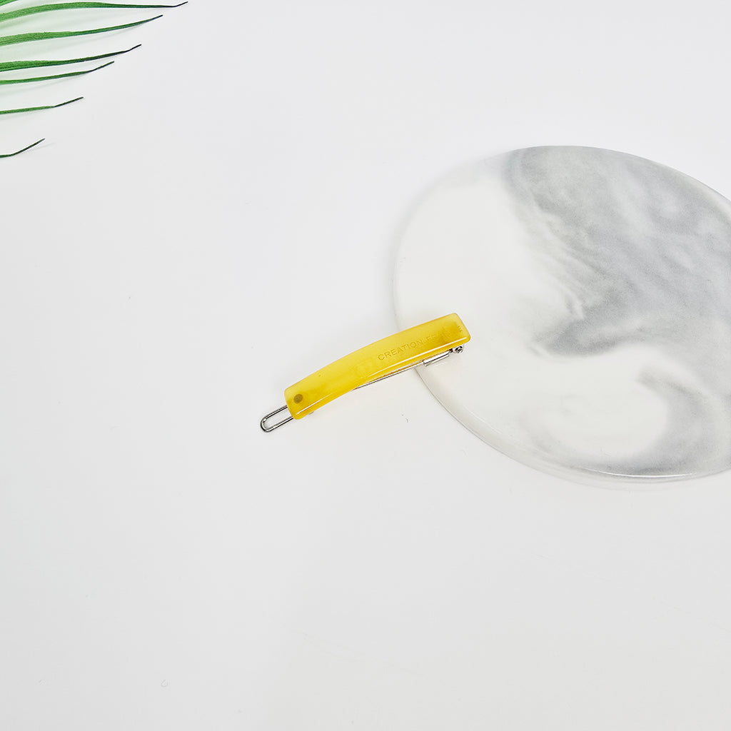 Slim Straight Mini Bobby Pin 1.6 in – 1 Lemon Yellow