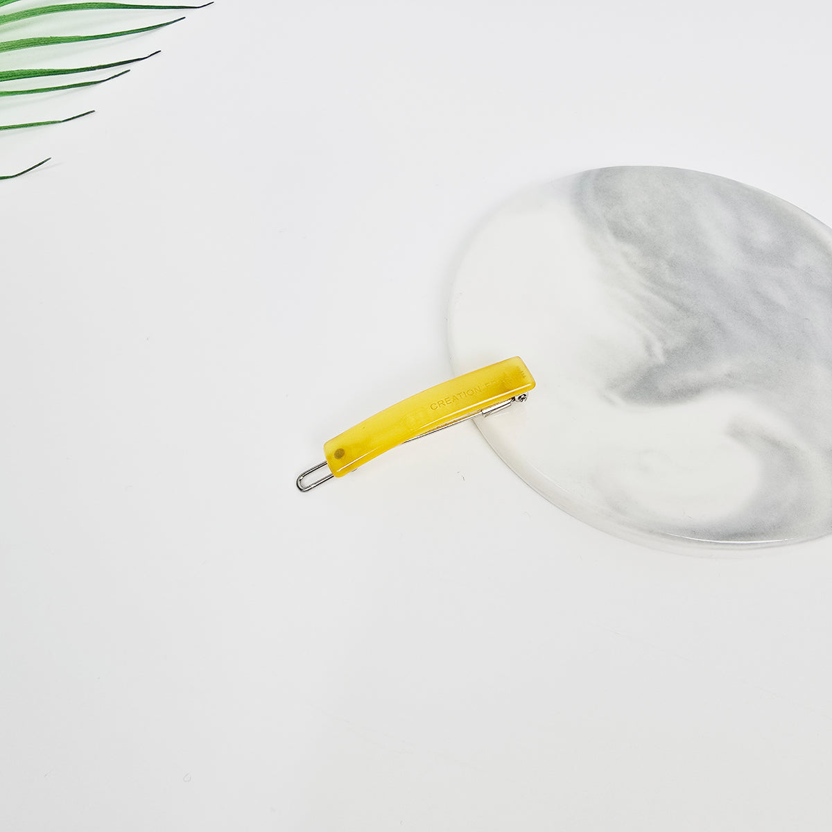 Slim Straight Mini Bobby Pin 1.6 in – 1 Lemon Yellow