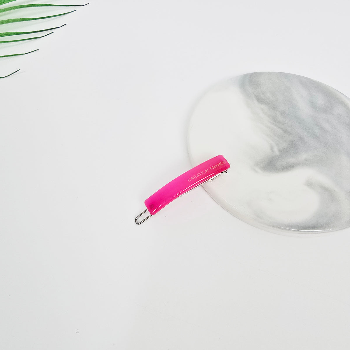 Slim Straight Mini Bobby Pin 1.6 in – 4 Neon Hot Pink