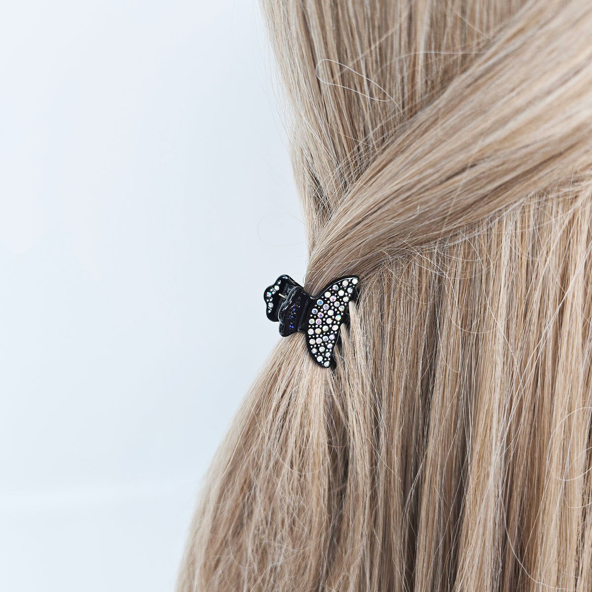 Muse Extra Mini Hair Claw Clip 1.4 in – Cubic, Tortoise Shell, French-style