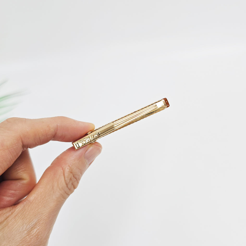 Slim Bar Mini Alligator Hair Clip 2.5 in – Solid Color, French-style