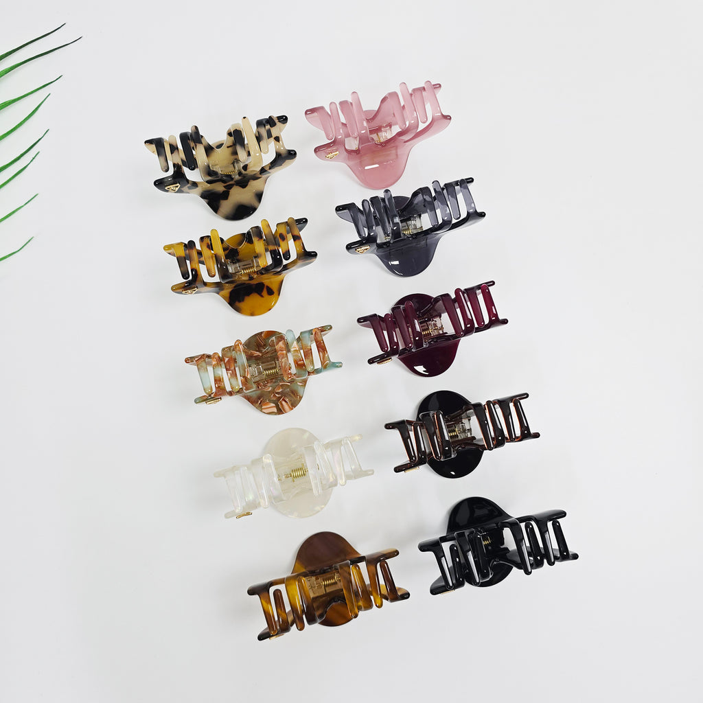 Essential Octopus Mini Hair Claw Clip 2.4 in – Tortoise Shell, French-style