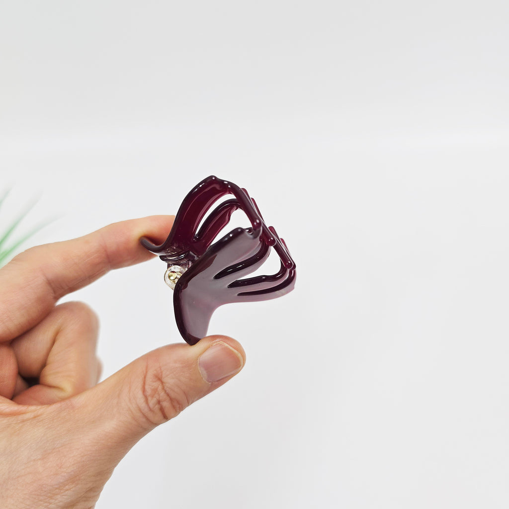 Essential Octopus Mini Hair Claw Clip 2.4 in – Tortoise Shell, French-style
