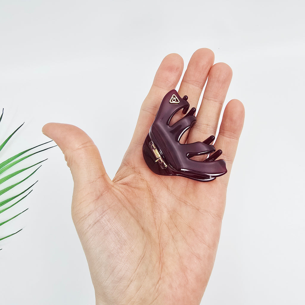 Essential Octopus Mini Hair Claw Clip 2.4 in – Tortoise Shell, French-style