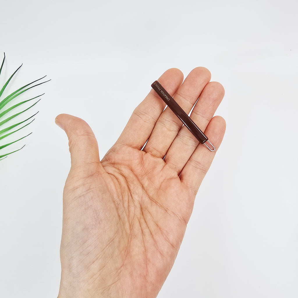 Straight Slim Bobby Pin 2.2 in – Solid Glossy, for Bangs, French Pin