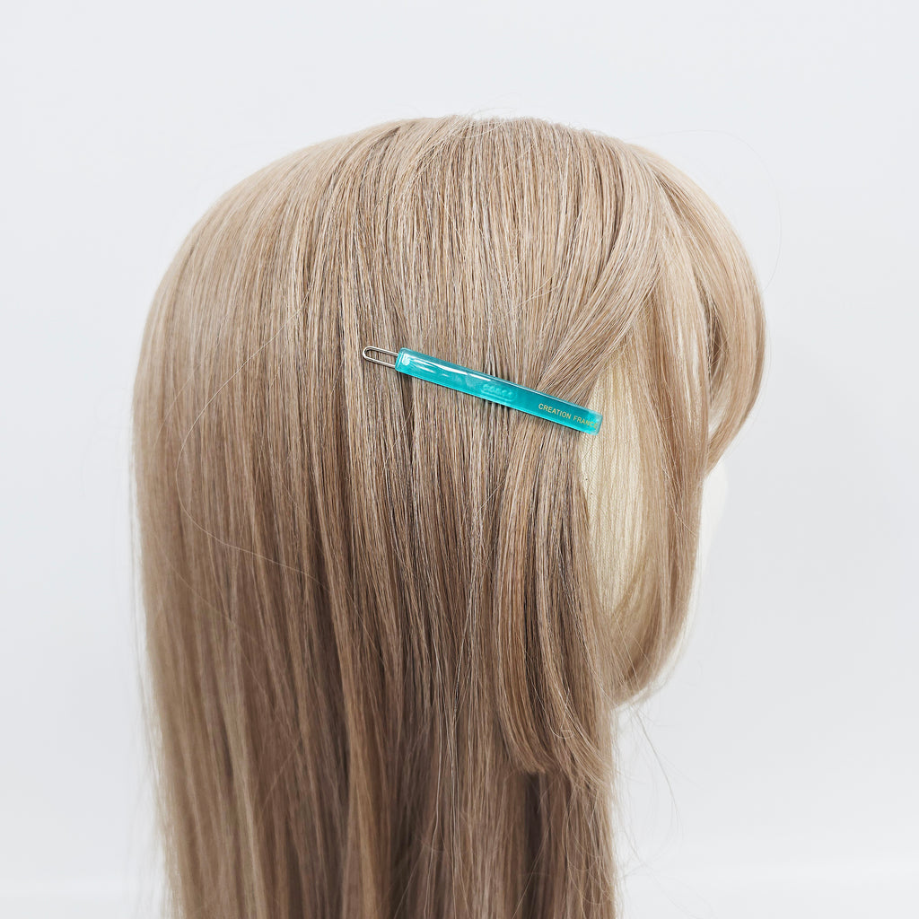 Straight Slim Bobby Pin 2.2 in – Solid Glossy, for Bangs, French Pin