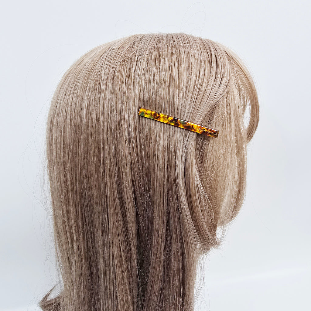 Slim Bar Small Alligator Hair Clip 2.5 in – Tortoise Shell, New Colors