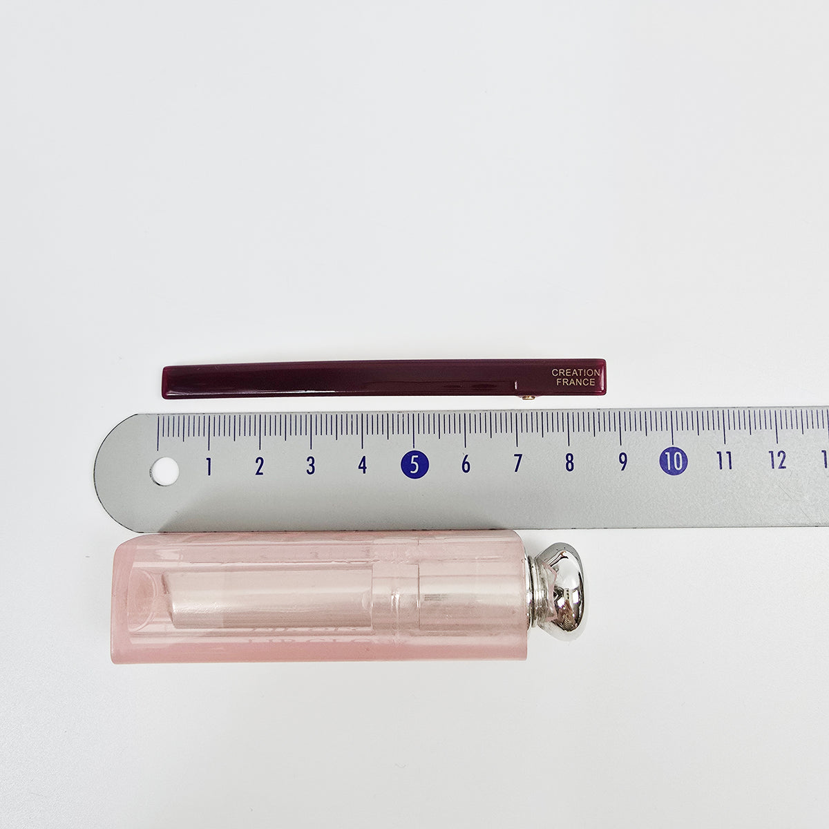 Slim Bar Long Alligator Hair Clip 3.3 in – Solid & Clear, French-style