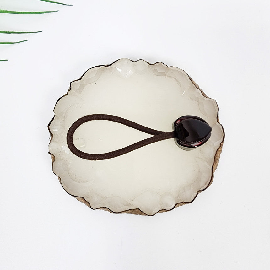 Tulip Hair Tie 0.8 in – 27 Pure Chic Brown